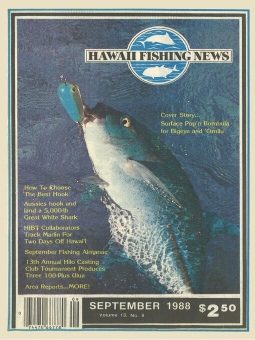 Title details for Hawaii Fishing News by Hawaii Fishing News, LLC - Available